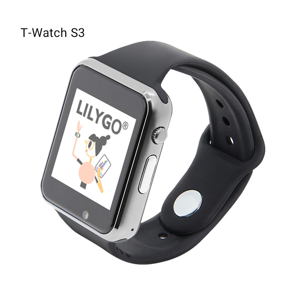LILYGO T-Watch S3 ESP32 Smart Development Watch (Silver)