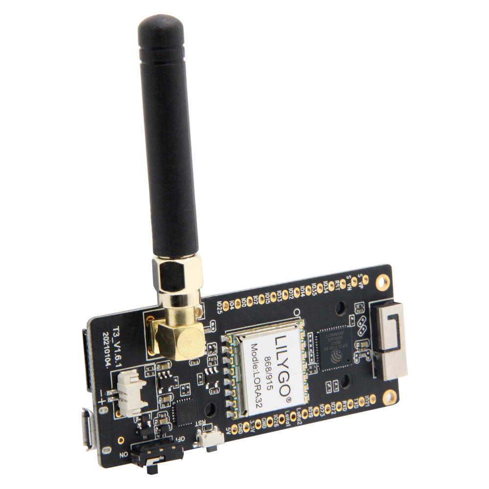 LILYGO TTGO T3 LoRa32 V1.6.1 SX1276 433/868/915/923Mhz ESP32 LoRa Development Board 0.96 Inch OLED WIFI Bluetooth Module